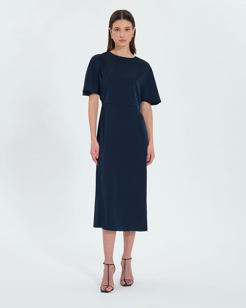 Robe satinée nocturne_1