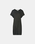 Khaki fine knit dress_5