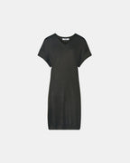 Khaki fine knit dress_5