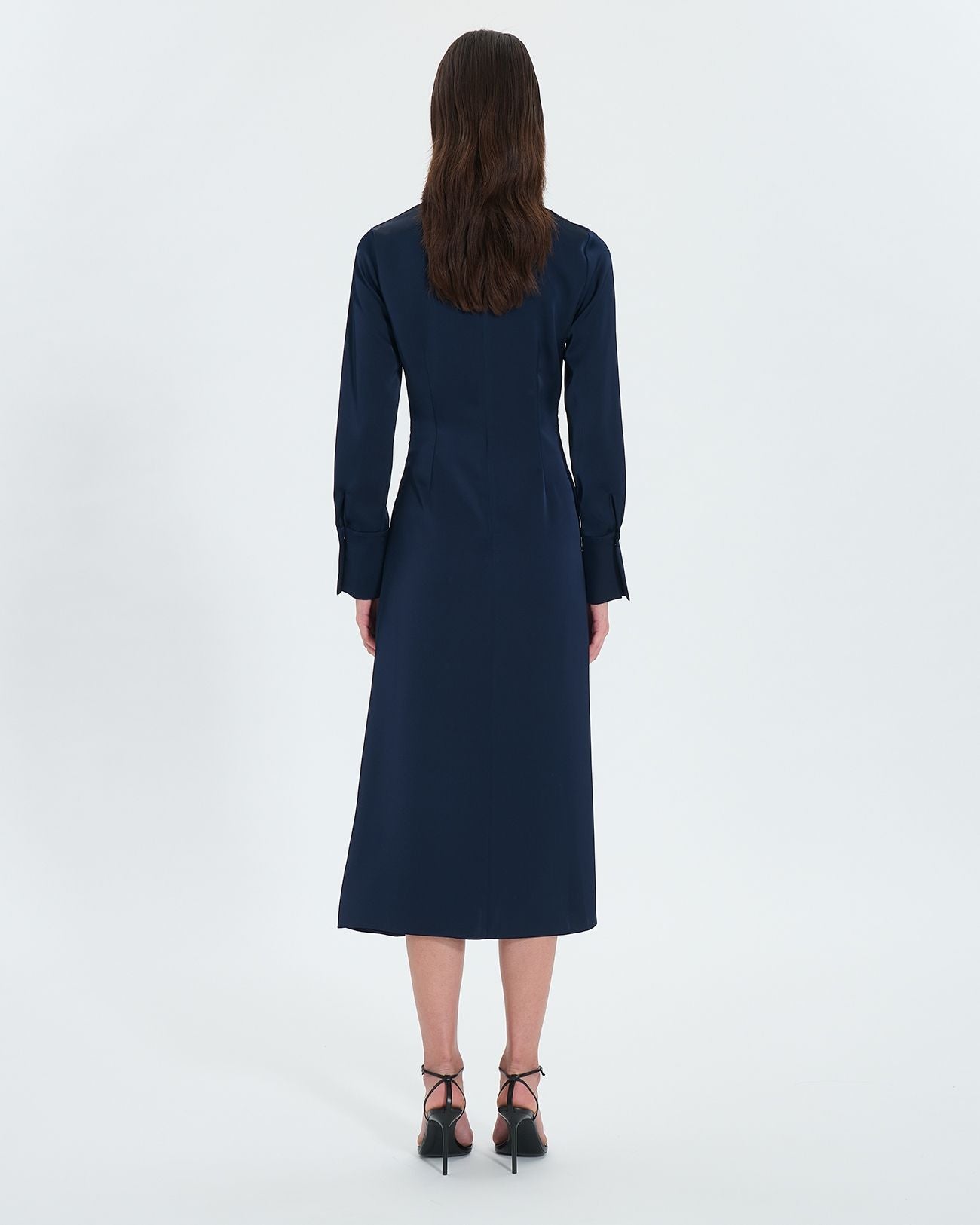 Robe longue satinée nocturne_3