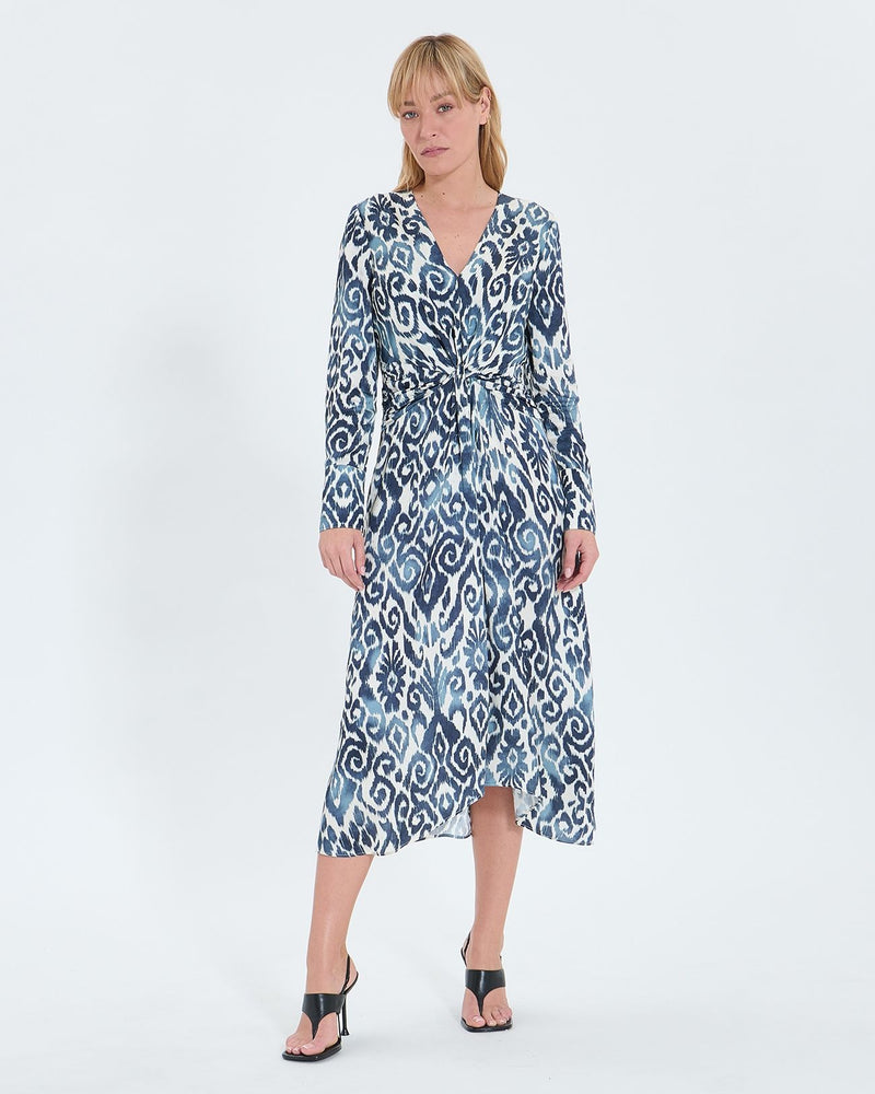 Robe longue à imprimé_1