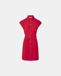 Red shirt dress_5