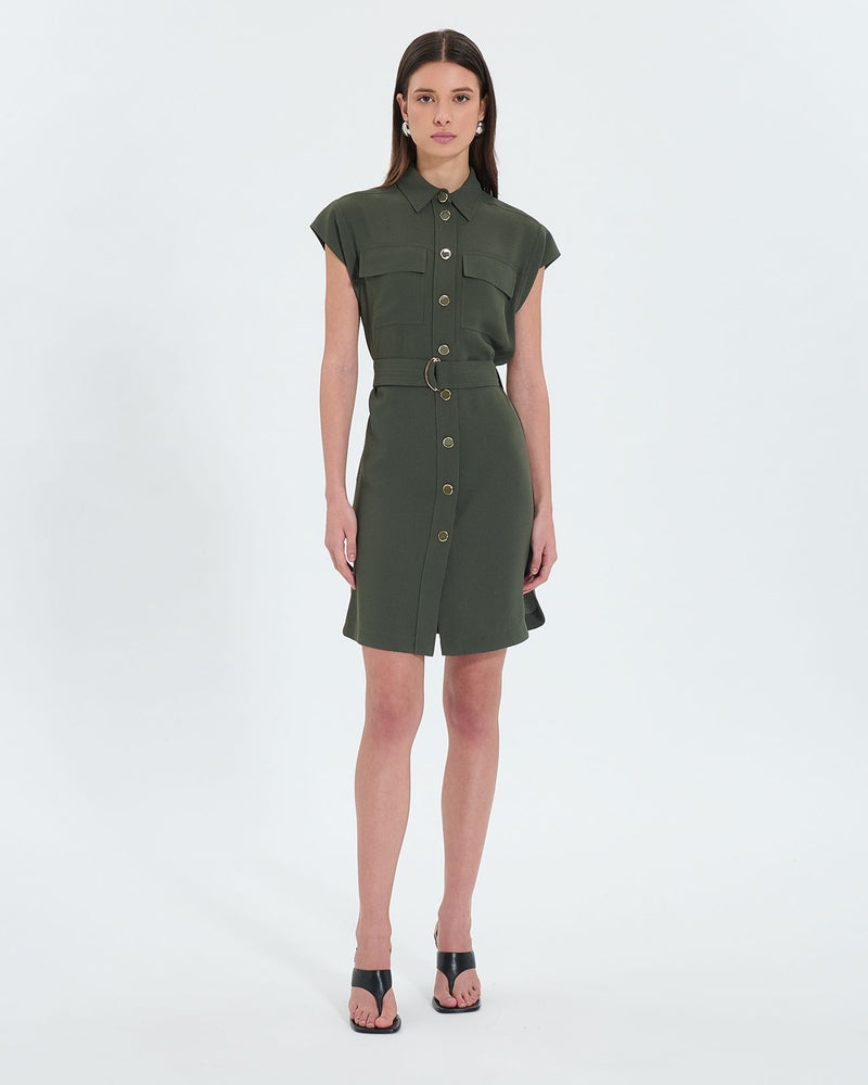 Robe chemise army_1