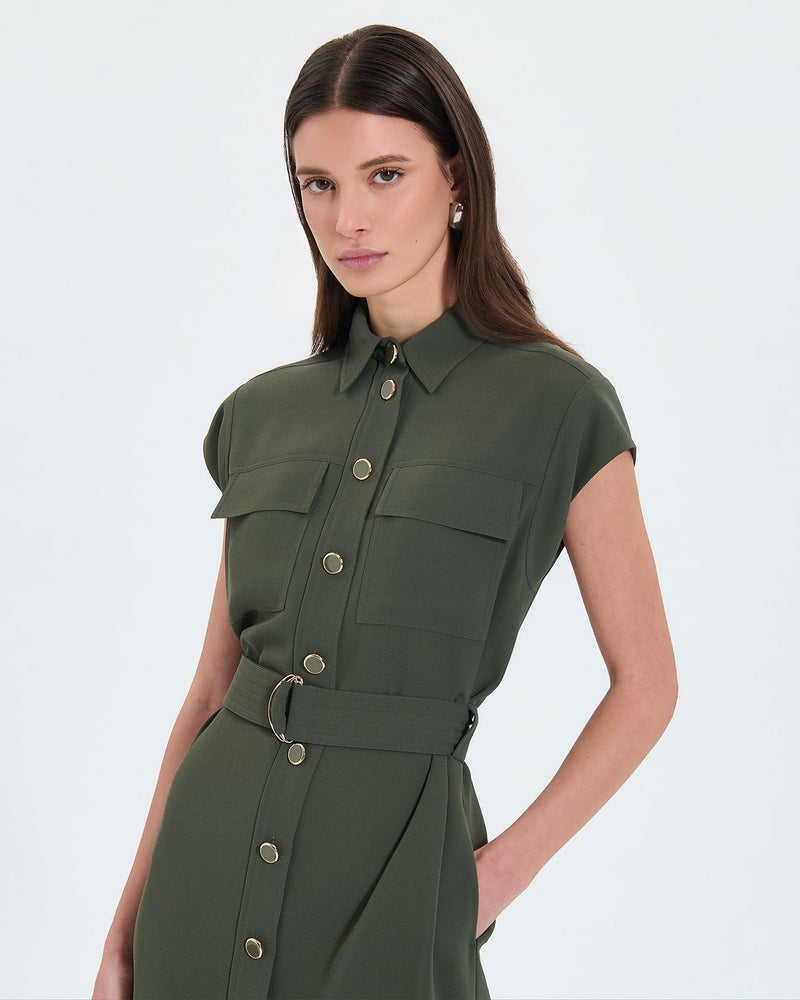 Robe chemise army_2