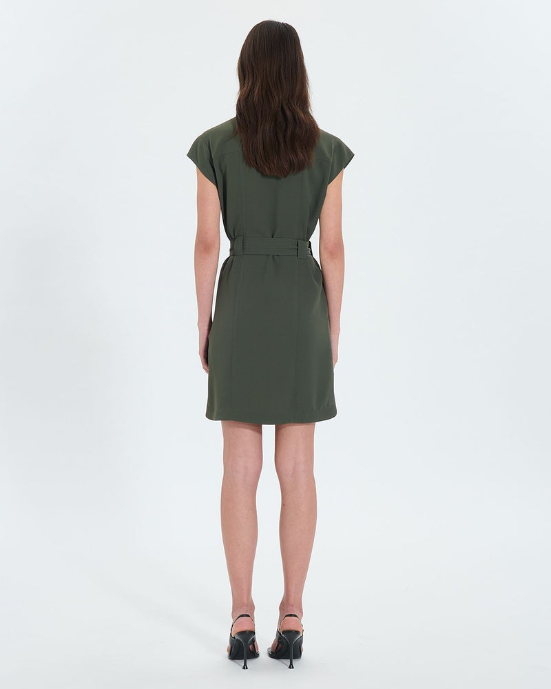 Robe chemise army_3
