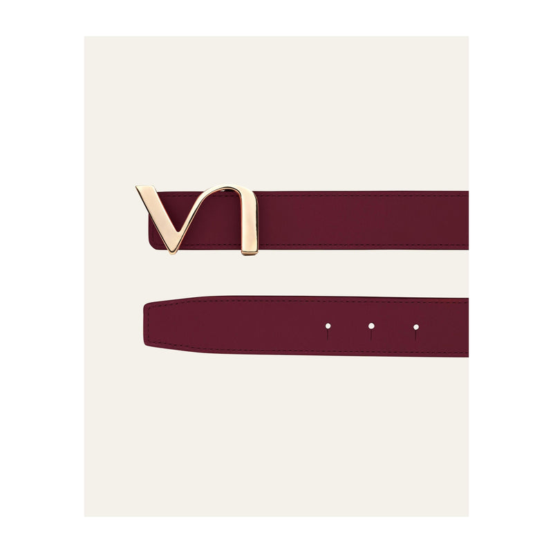 Ceinture L'Amoureuse Rouge/Bordeaux