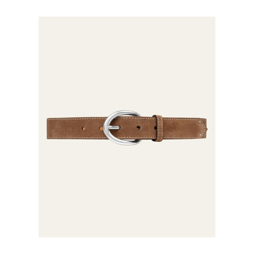 Ceinture La Vaillante Boucle Argent Taupe