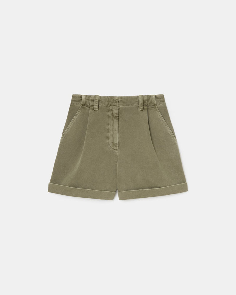 Short en jean kaki_4