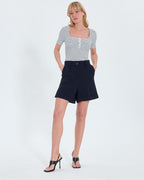 Short fluido nocturno de crepe 2