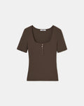 Chocolate fitted top_5
