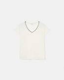Tee-shirt en lin écru_5