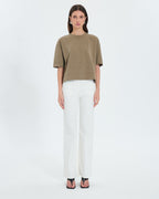 Tee-shirt à ornements kaki_5