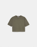 Tee-shirt à ornements kaki_6