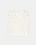 Ecru sleeveless top_5