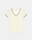 Tee-shirt en lin écru_5