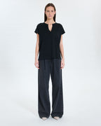 Black linen top_4