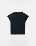Black linen top_5