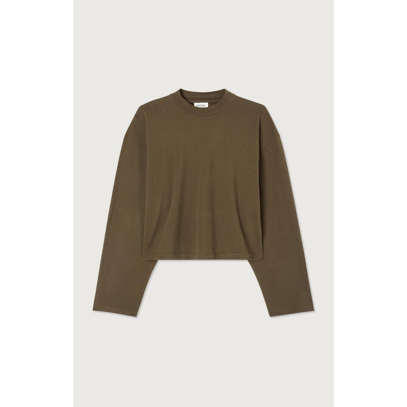 Camiseta de cuello redondo - Lenteja - Mujer