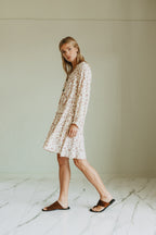 Robe Courte - Écru