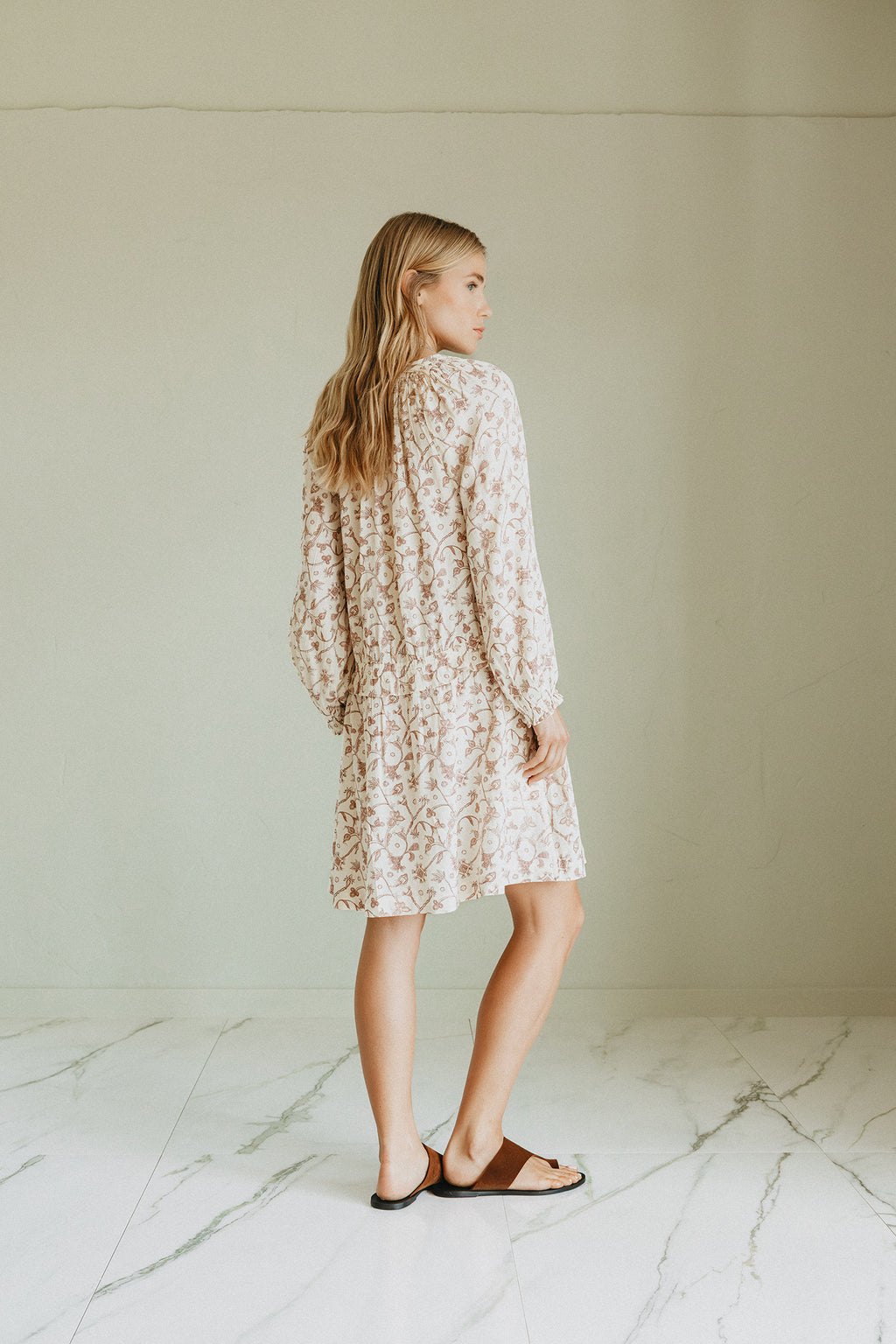Robe Courte - Écru