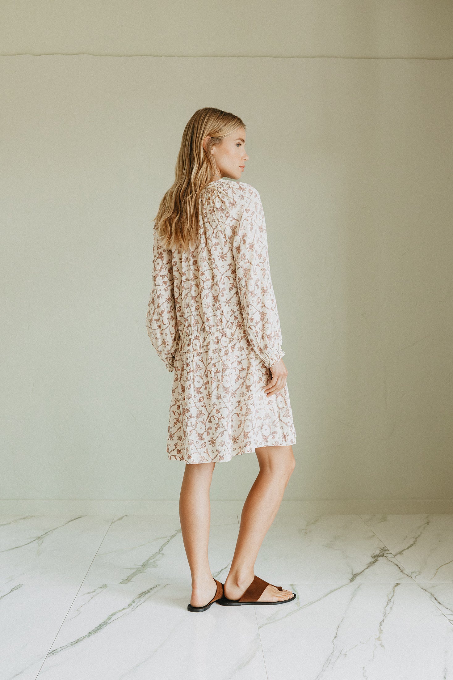 Robe Courte - Écru