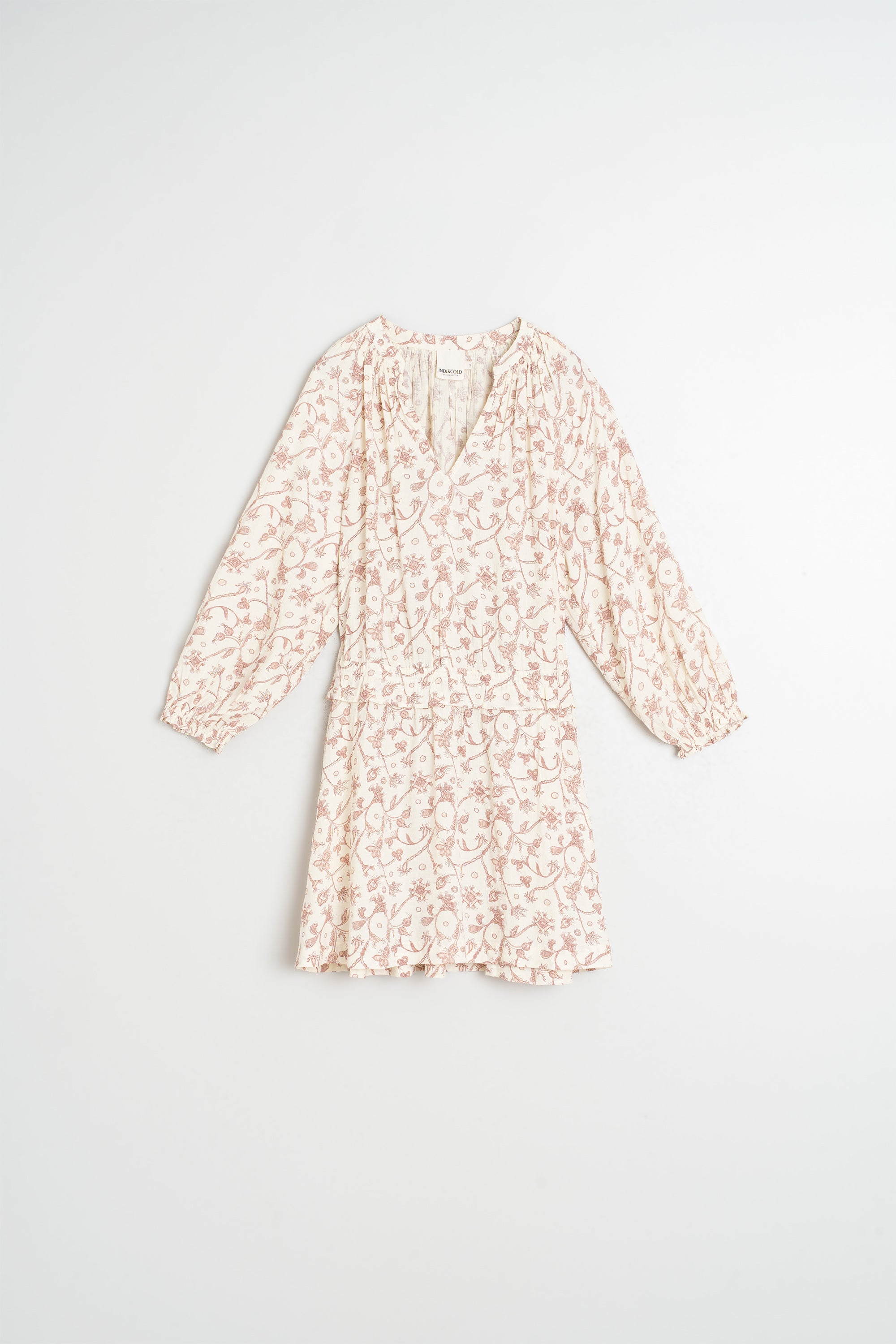 Robe Courte - Écru
