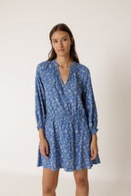 Robe Courte - Bleu Britannique