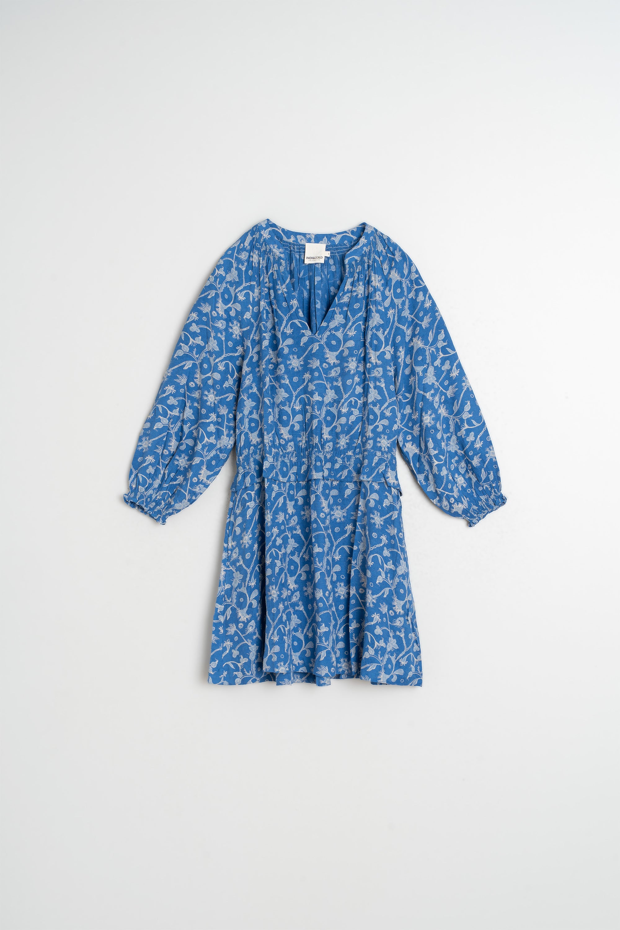 Robe Courte - Bleu Britannique