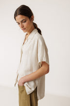 Chemise À Broderie Artisanale - Lin