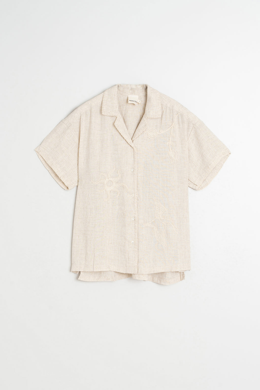 Chemise À Broderie Artisanale - Lin