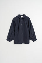 Chemise En Double Gaze - Bleu Marine