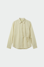Chemise En Coton Et Soie - Beurre
