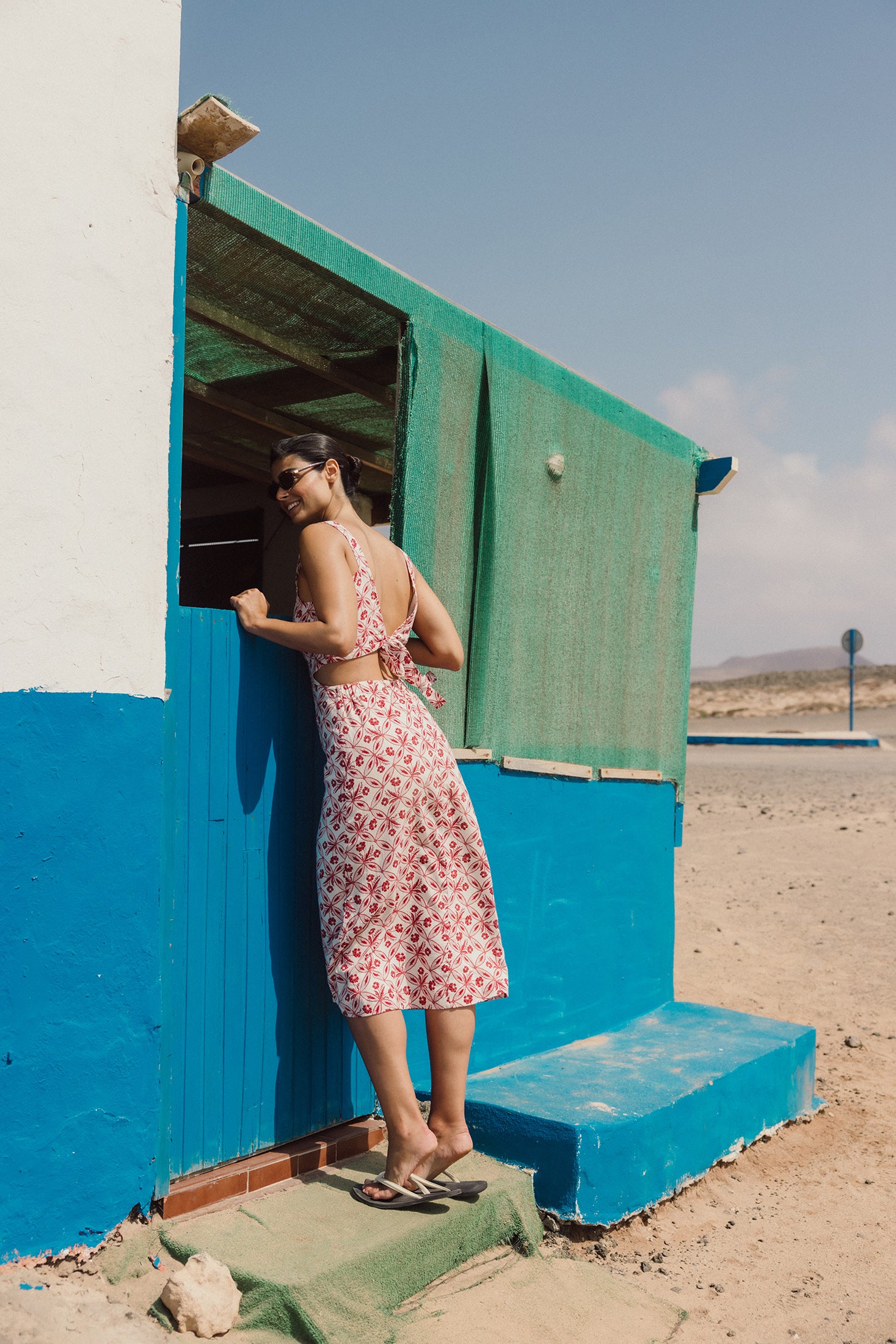 Robe Dos-Nu - Rouge