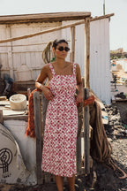 Robe Dos-Nu - Rouge