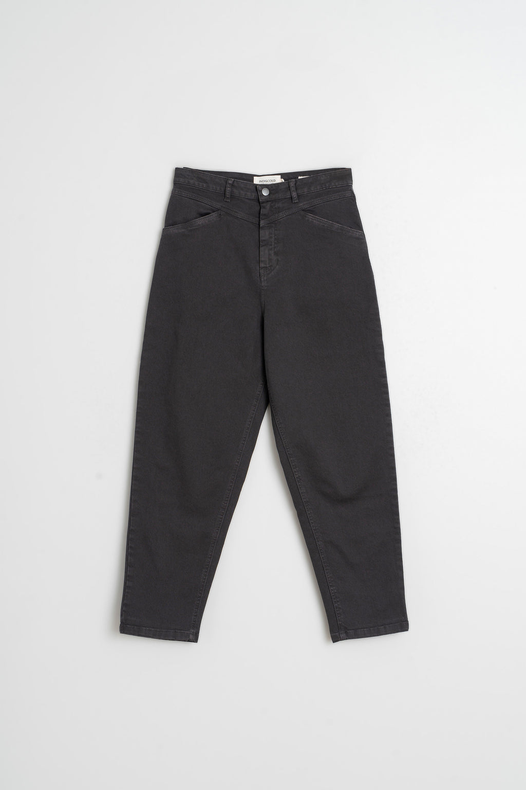 Pantalon Coupe Mom - Charbon