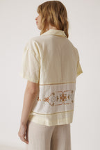 Chemise Style Guayabera - Sorbet
