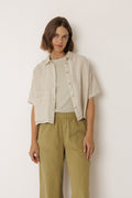Chemise Courte En Lin - Pierre