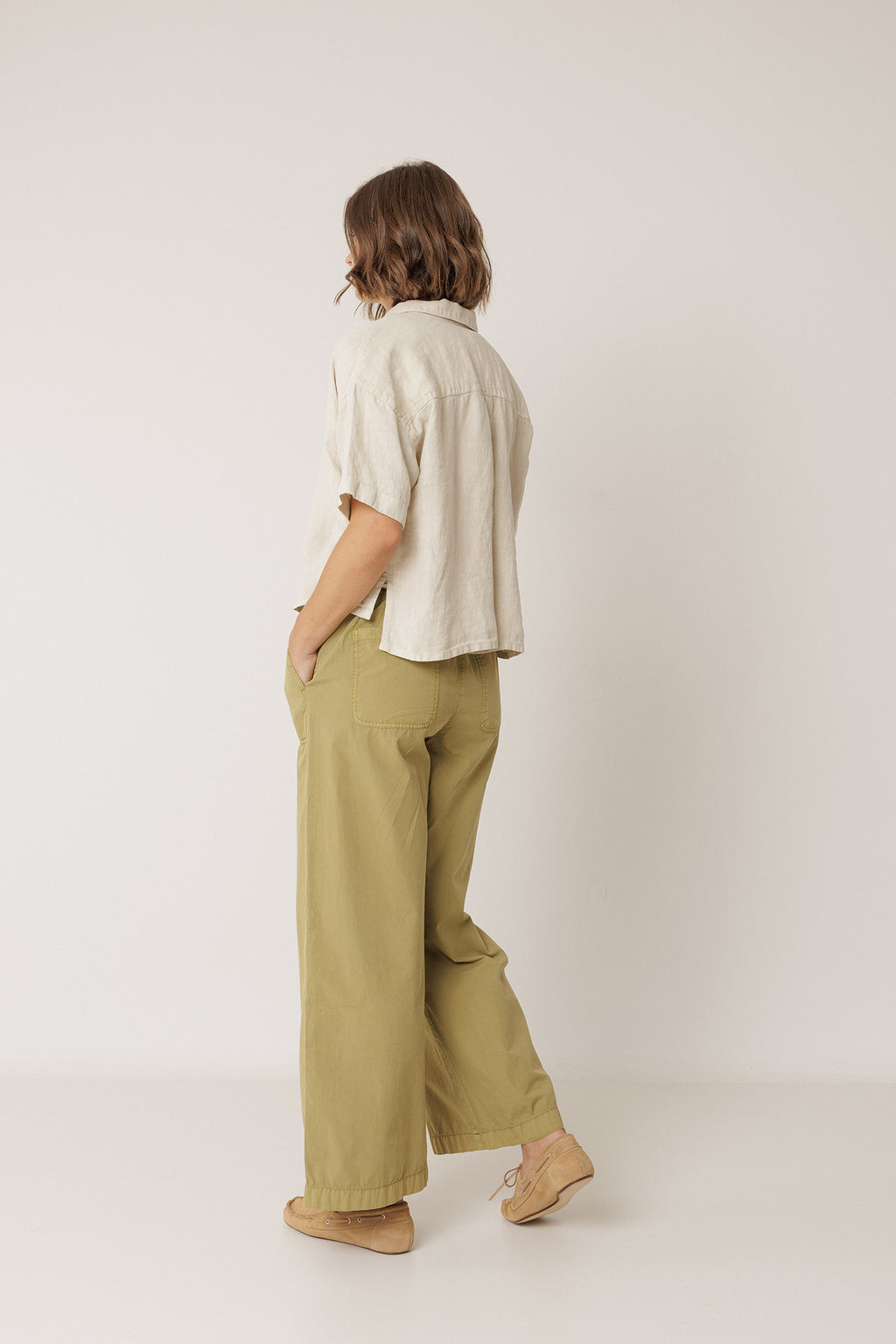Chemise Courte En Lin - Pierre