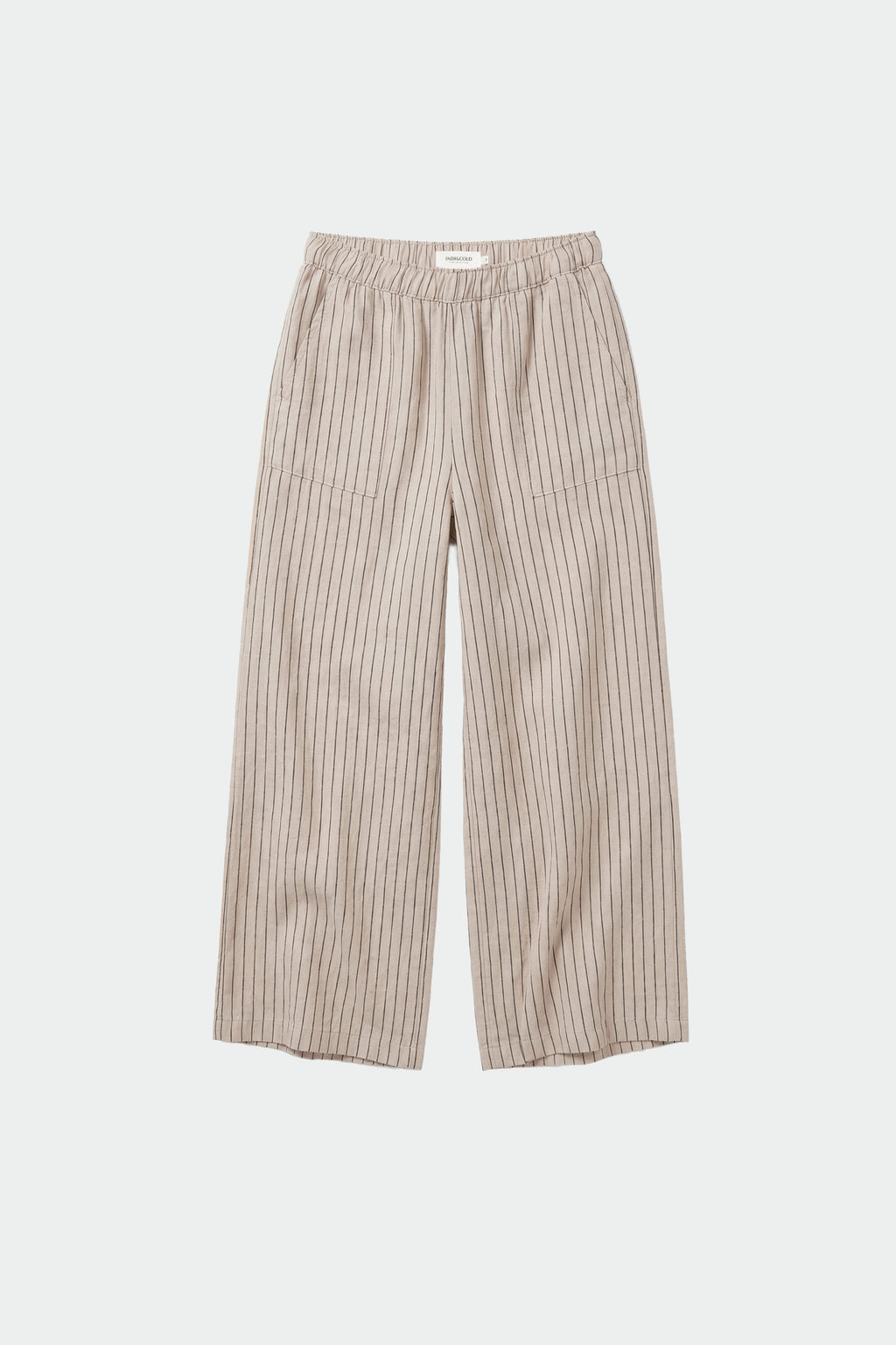 Pantalon Rayé En Lin - Pierre