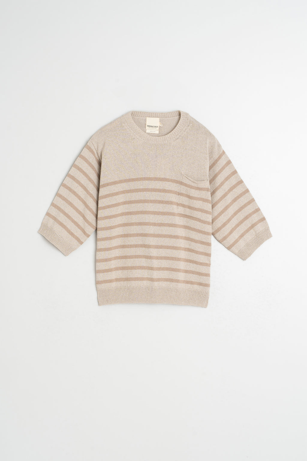 Pull Marinière - Beige