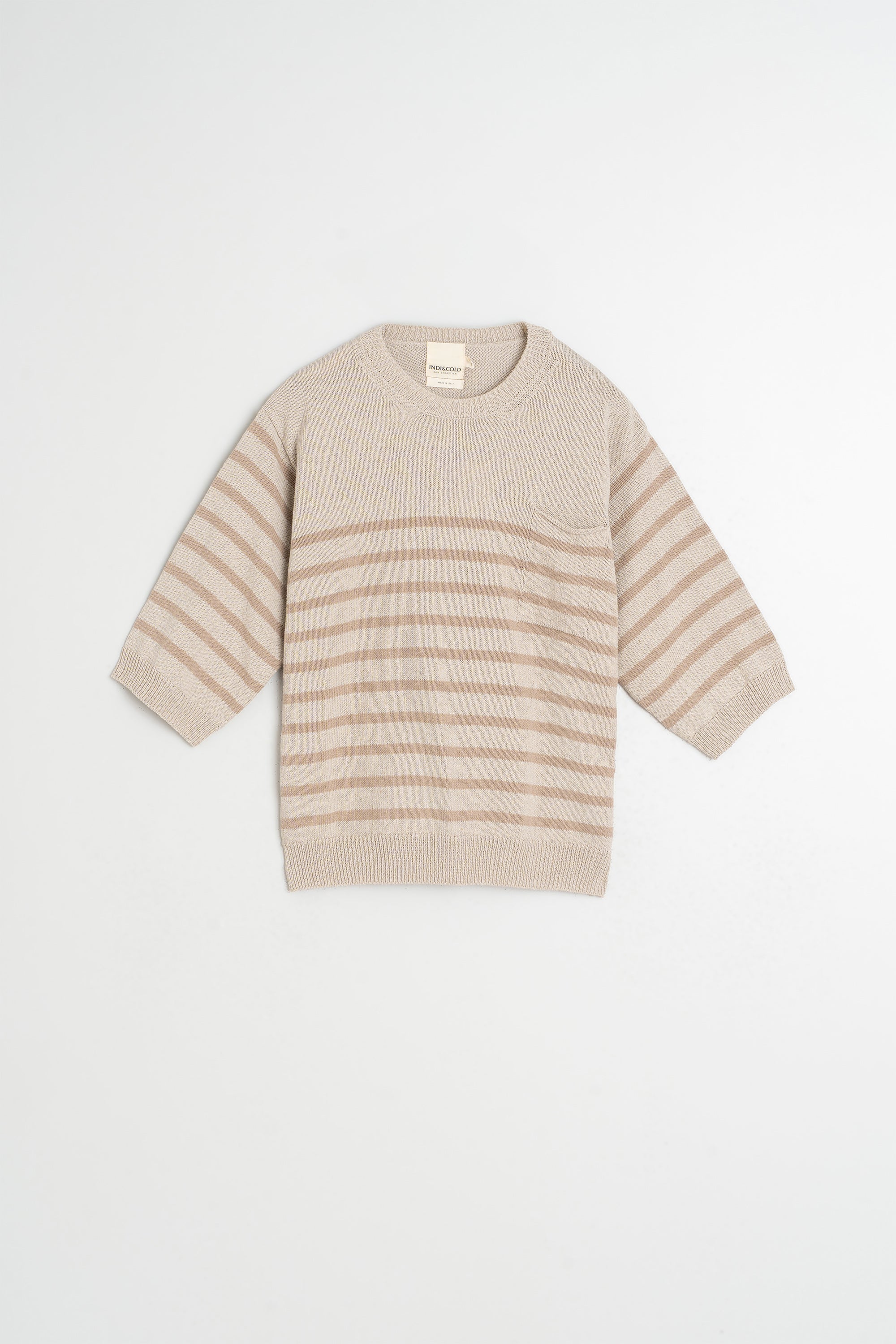 Pull Marinière - Beige