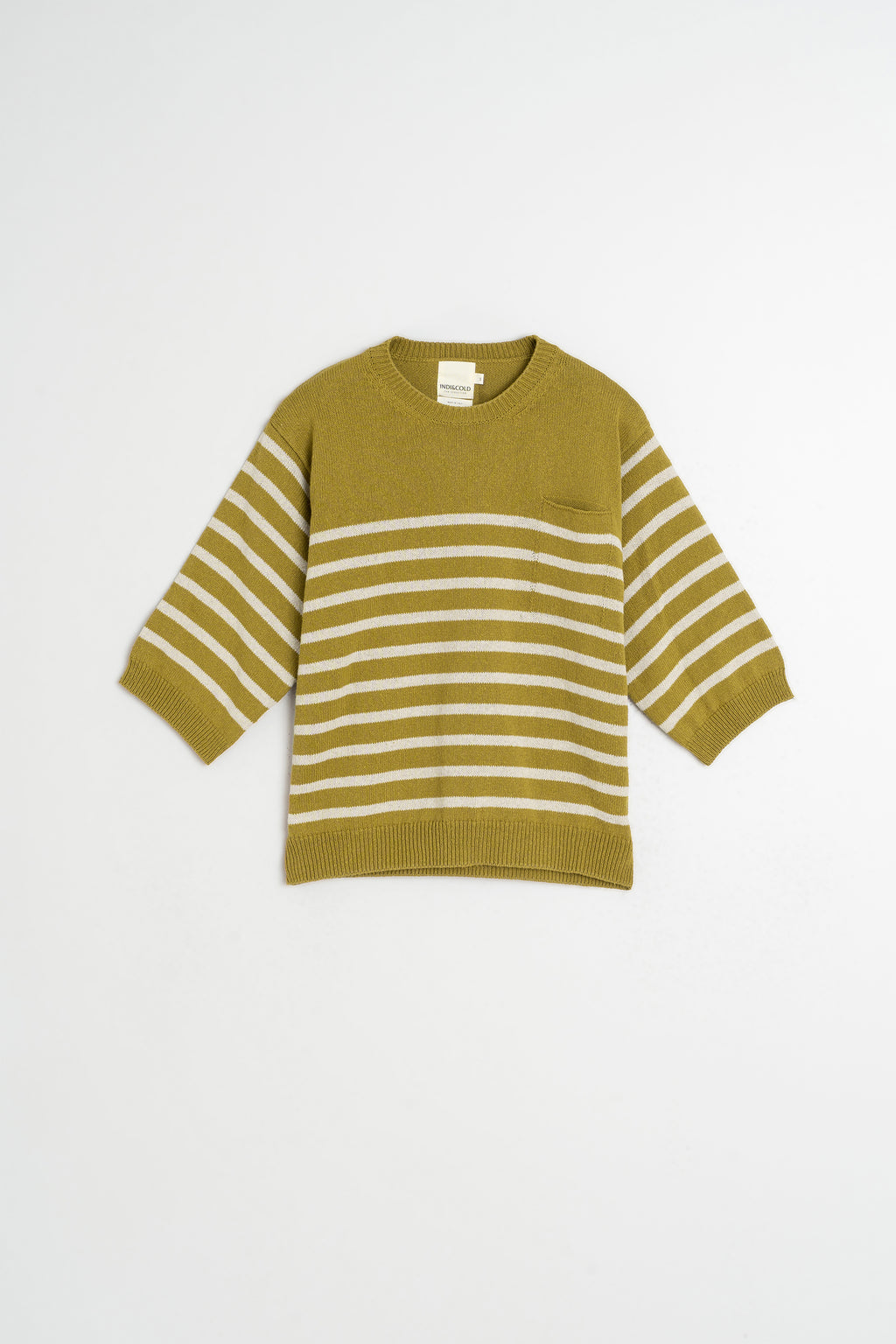 Pull Marinière - Kaki
