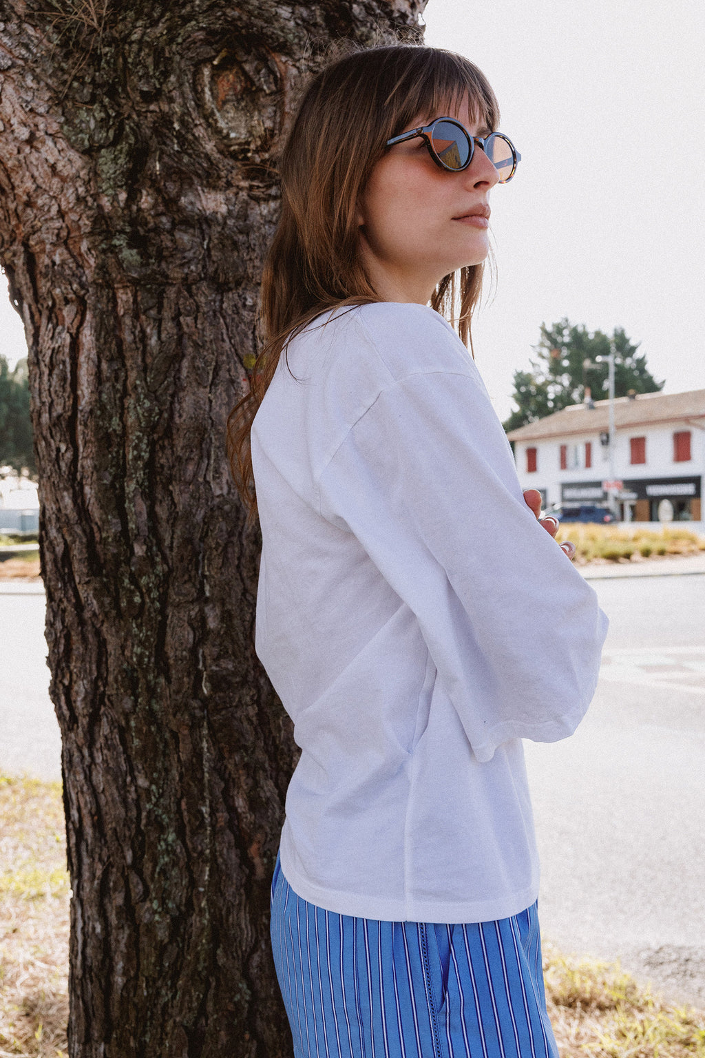 T-Shirt En Coton Biologique - Blanc
