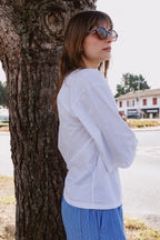 T-Shirt En Coton Biologique - Blanc
