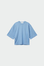 T-Shirt En Coton Biologique - Bleu