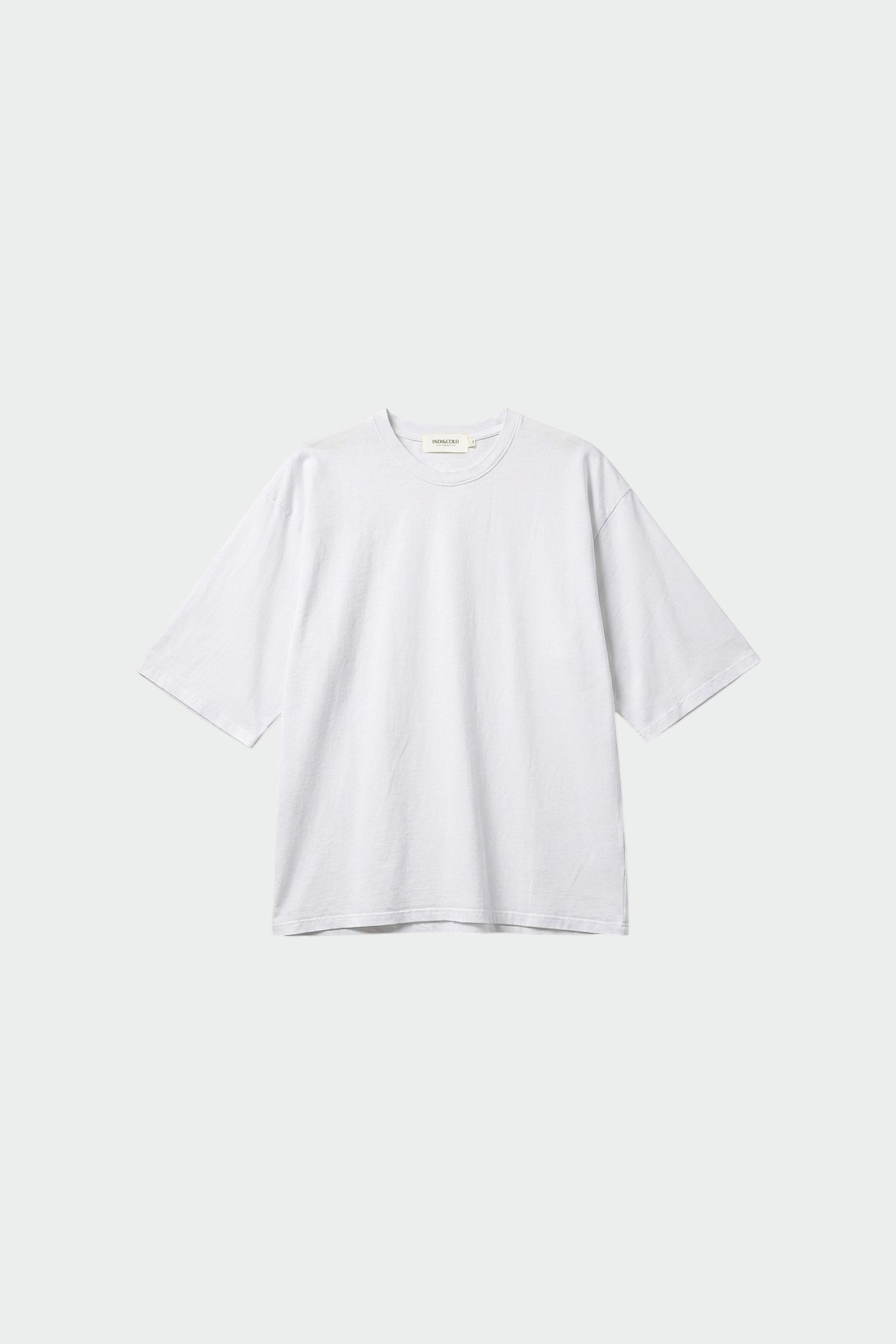 T-Shirt Oversize En Coton Biologique - Blanc