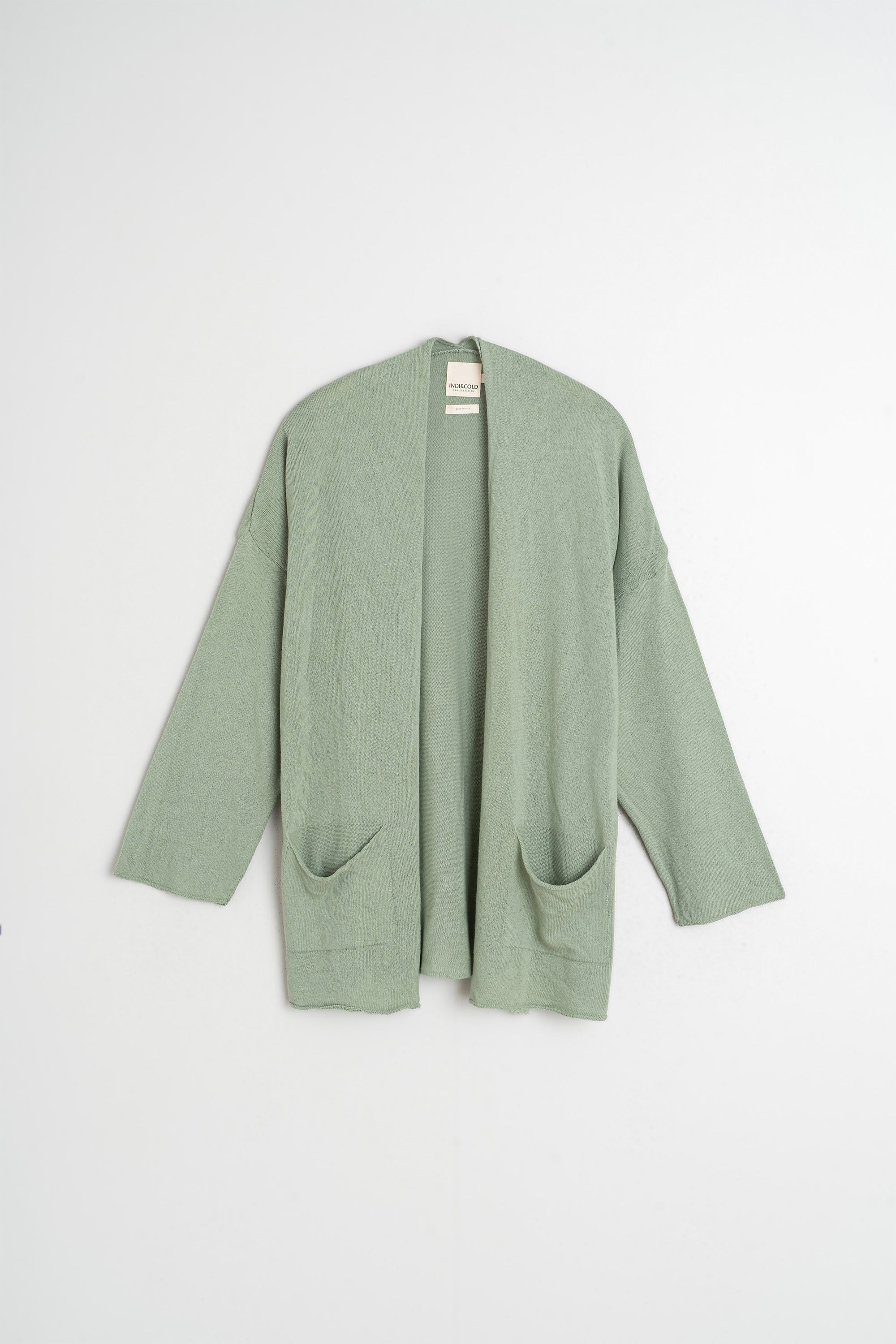 Veste Teinte En Pièce - Sauge
