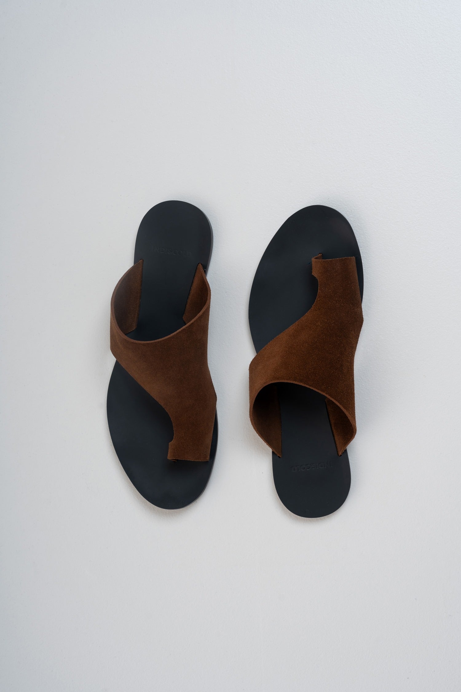 Sandales En Daim - Beige