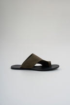Sandales En Daim - Vert