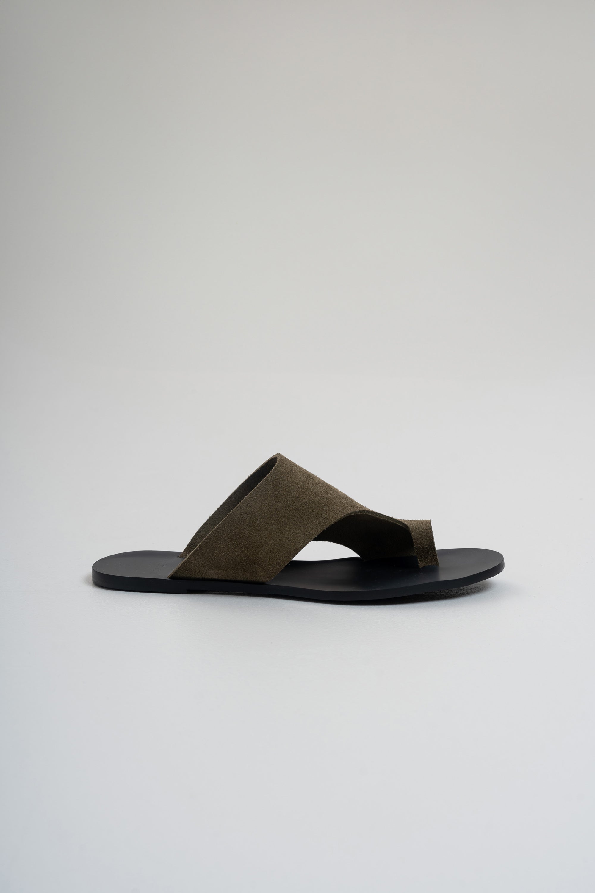 Sandales En Daim - Vert